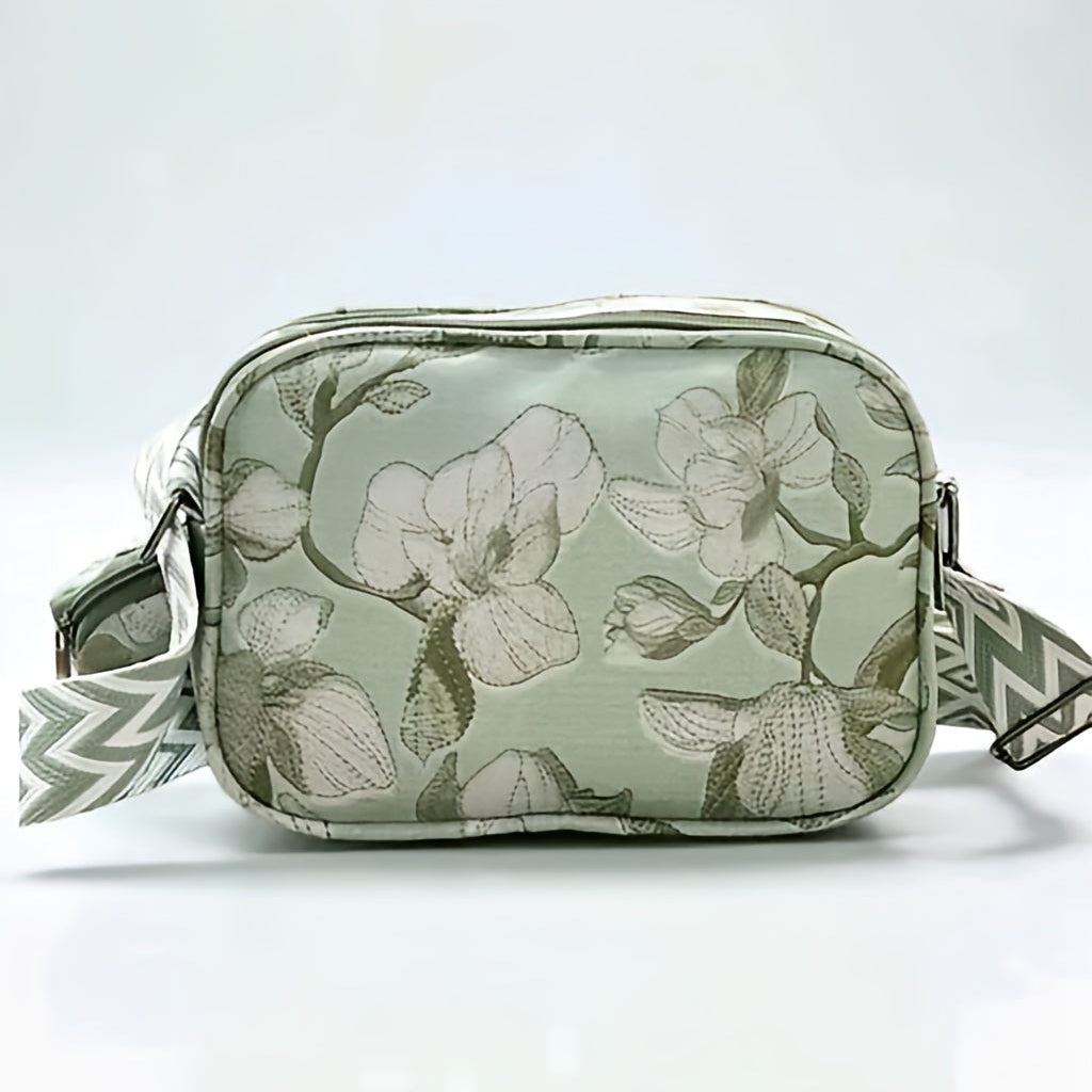 Kate Linn India Floral PU Sling Bag
