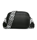 Solid Color Camera-Style Crossbody Bag