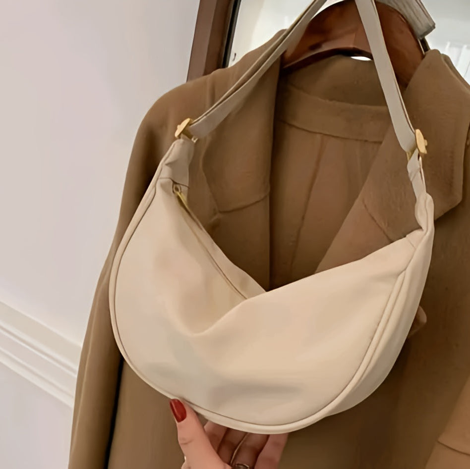 Small Half-Moon Crescent Shoulder Bag