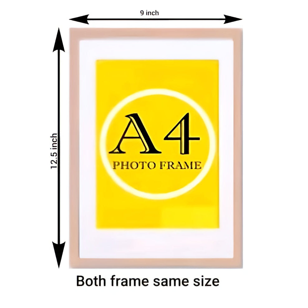 Modern Autumnal Leaf Study – Set of 2 Minimalist Boho Botanical Framed Wall Art