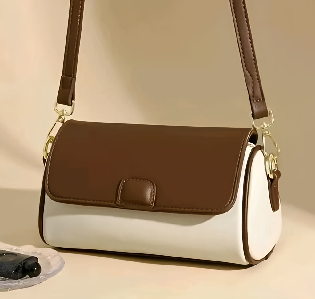 NRST Two-Tone Cylindrical Sling Bag
