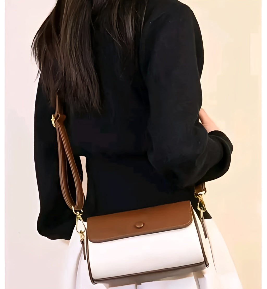 NRST Two-Tone Cylindrical Sling Bag