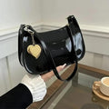 The 'Amore' Patent Heart Baguette