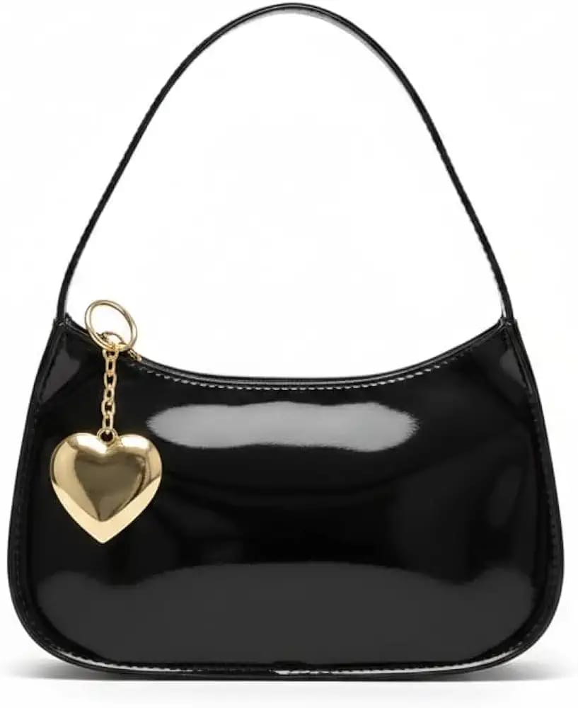 The 'Amore' Patent Heart Baguette