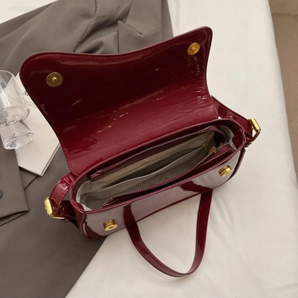 The 'Nova' High-Shine Cherry Baguette
