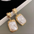 The Baroque Rectitude: Sculptural Gilded & Marbled Pearl Drops