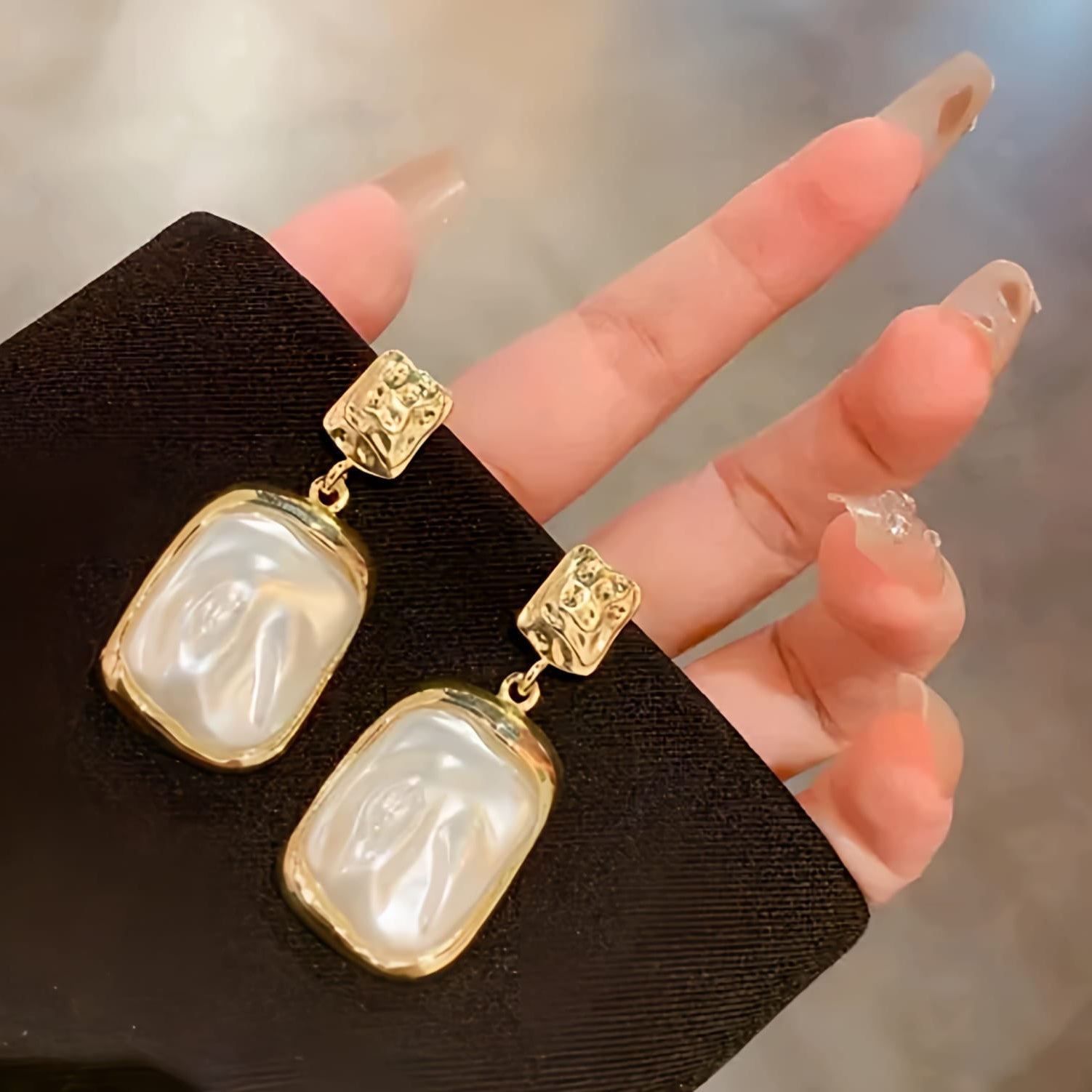 The Baroque Rectitude: Sculptural Gilded & Marbled Pearl Drops