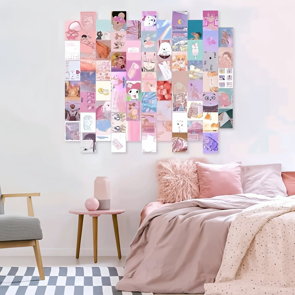 The Kawaii Pastel Collection – 70-Piece Curated Anime & Aesthetic Gallery Set