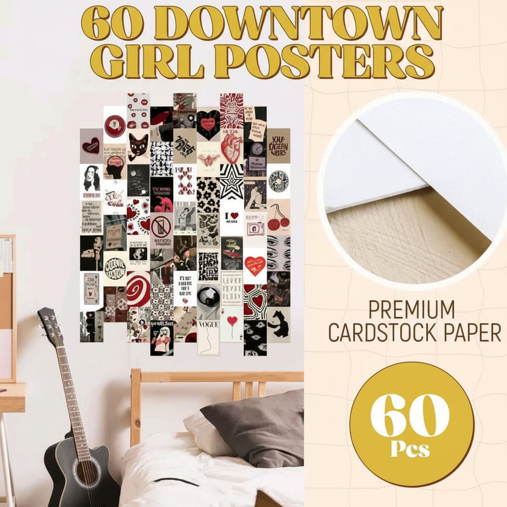 The Rebel Muse Collection – 60-Piece Curated Indie, Vinyl & Retro-Vamp Gallery Set