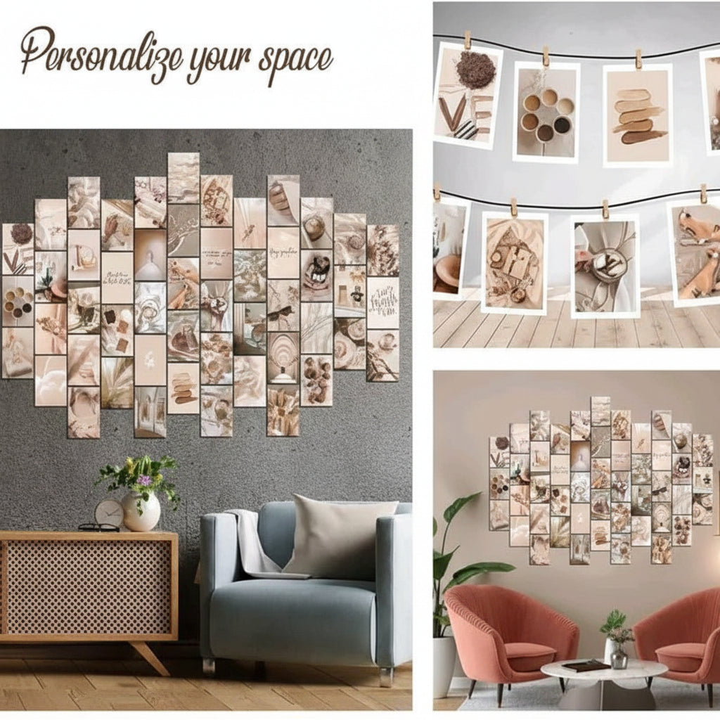 The Sahara Silk Collection – 50-Piece Curated Sand & Champagne Gallery Set