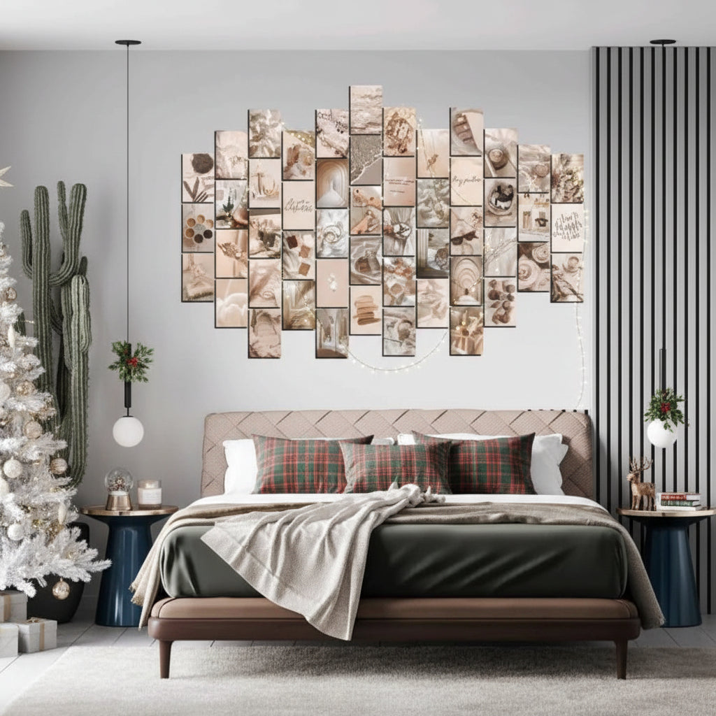 The Sahara Silk Collection – 50-Piece Curated Sand & Champagne Gallery Set