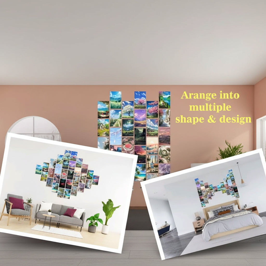 The Studio Ghibli Scenery Collection – 30-Piece Curated Anime Landscape Gallery Set