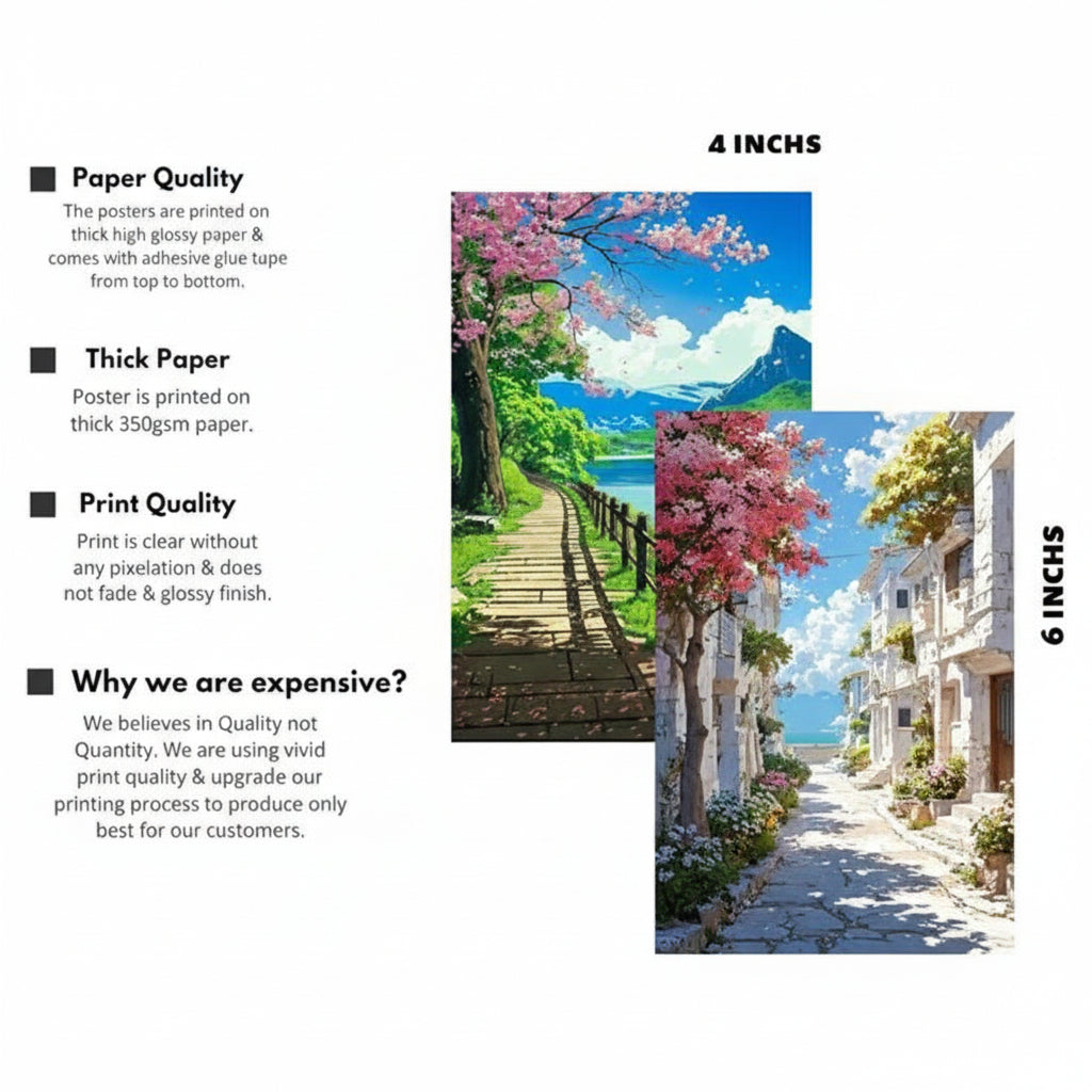 The Studio Ghibli Scenery Collection – 30-Piece Curated Anime Landscape Gallery Set