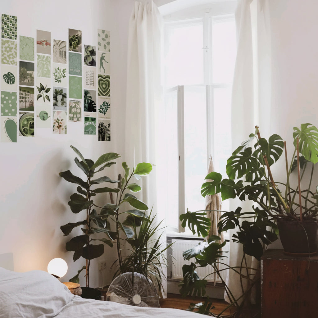 The Emerald Muse Collection – 30-Piece Curated Sage & Botanical Gallery Set