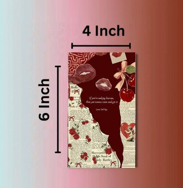 The Bordeaux Wall Art Collection – 16-Piece Curated Crimson & Noir Gallery Set