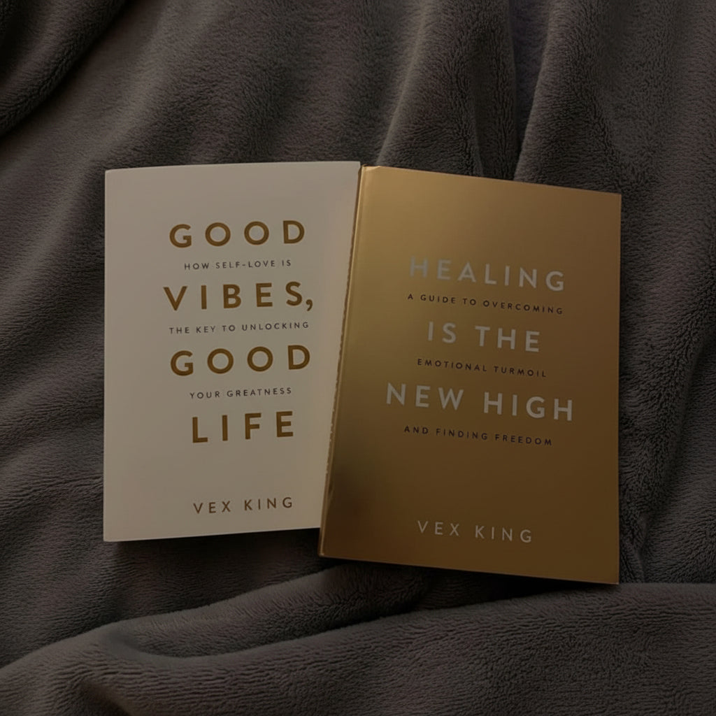 Vex King Self-Care & Empowerment Duo: Good Vibes, Good Life & Healing is the New High