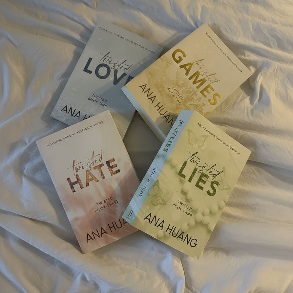 Ana Huang's Complete Twisted Series (Books 1-4): Twisted Love, Games, Hate & Lies - Dark Romance Books Set