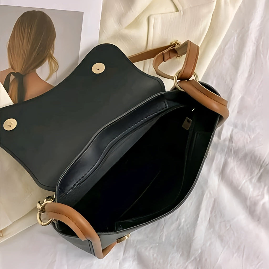 Korean Design Two-Tone Sling Bag