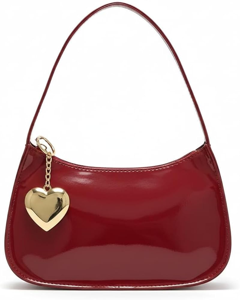 The 'Amore' Patent Heart Baguette