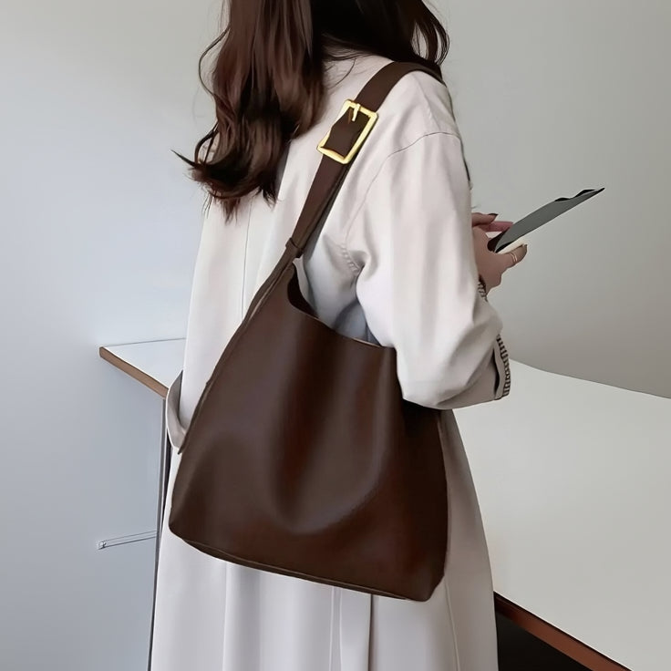 The Essential Minimalist Tote – Premium Vegan Leather Large tote Bag